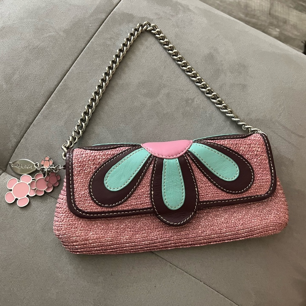 Isabelle Fiore Straw Purse